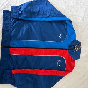 BMW M Sport Puma Blue and Red Jacket
